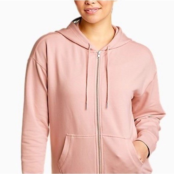 Eddie Bauer Sweaters - Eddie Bauer, women's full zip hoodie. Pink. Ultrasoft.‎ 4-way stretch. XS